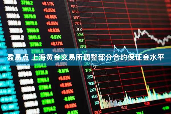 盈易点 上海黄金交易所调整部分合约保证金水平